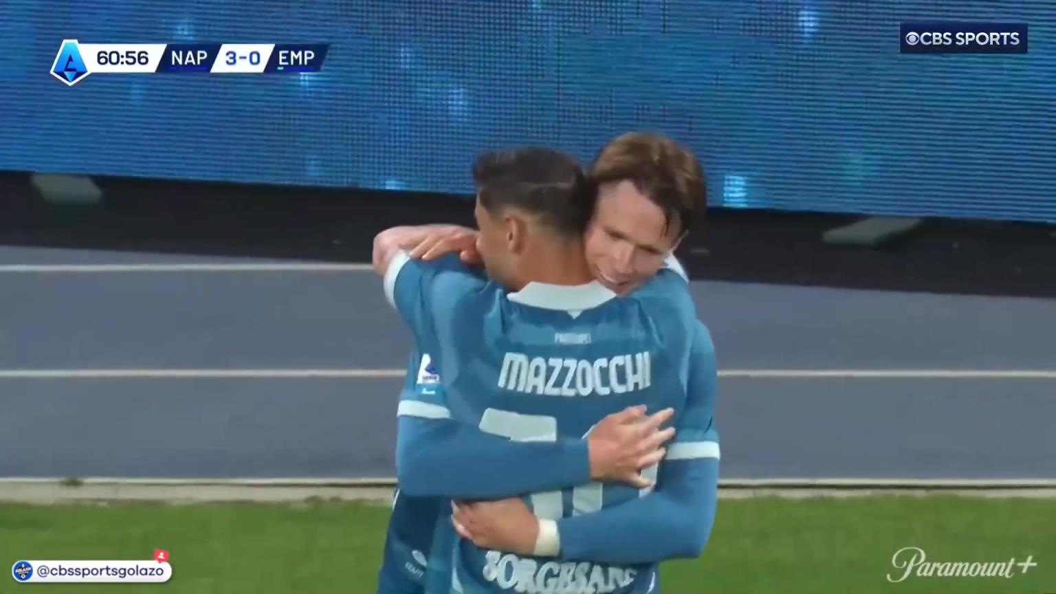 無敵雙響炮！麥克托米奈甩頭破門梅開二度！盧卡庫傳中送助攻！